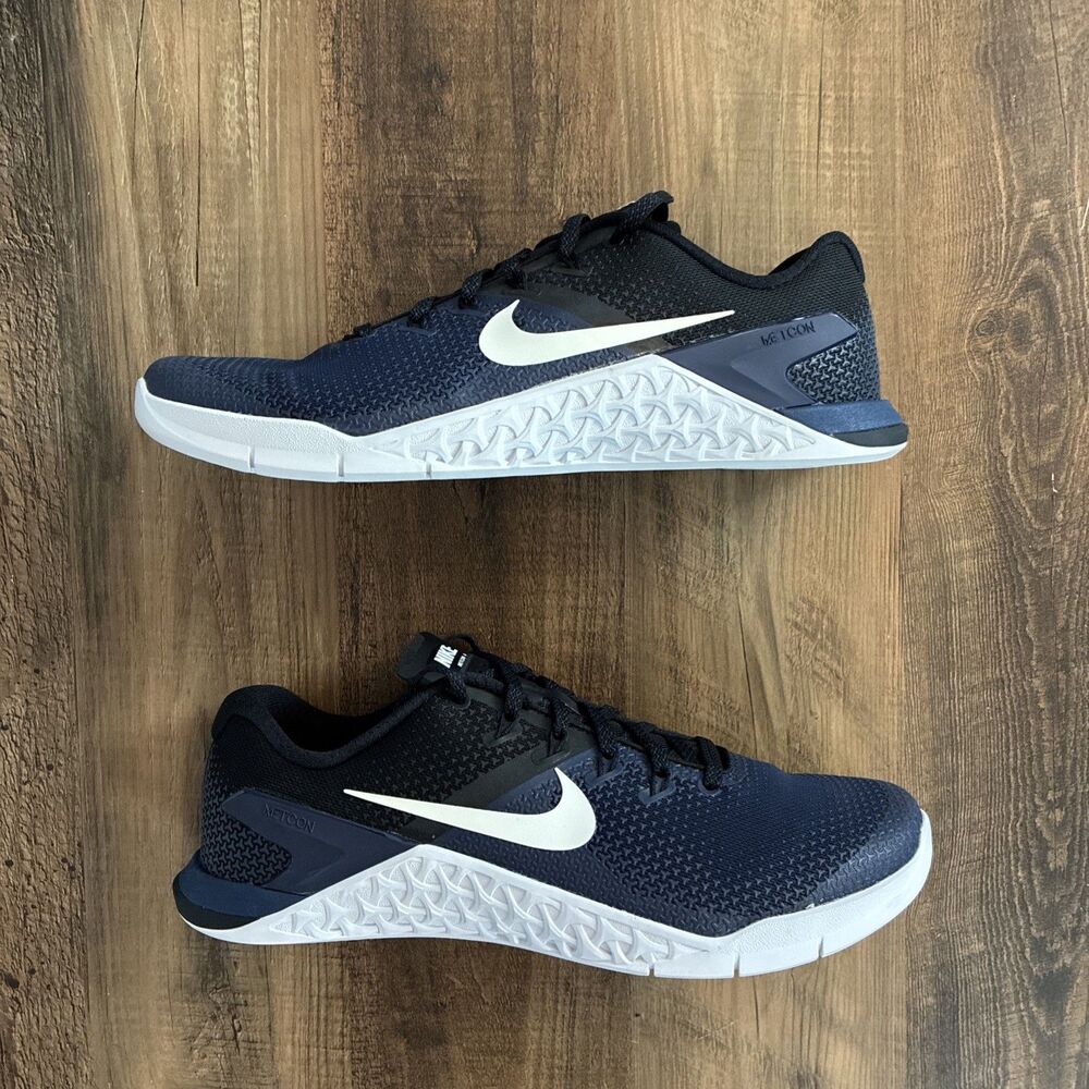 Nike Metcon 4 TB Midnight Navy Men Size 8.5 Gym Training Shoes AH7455 402